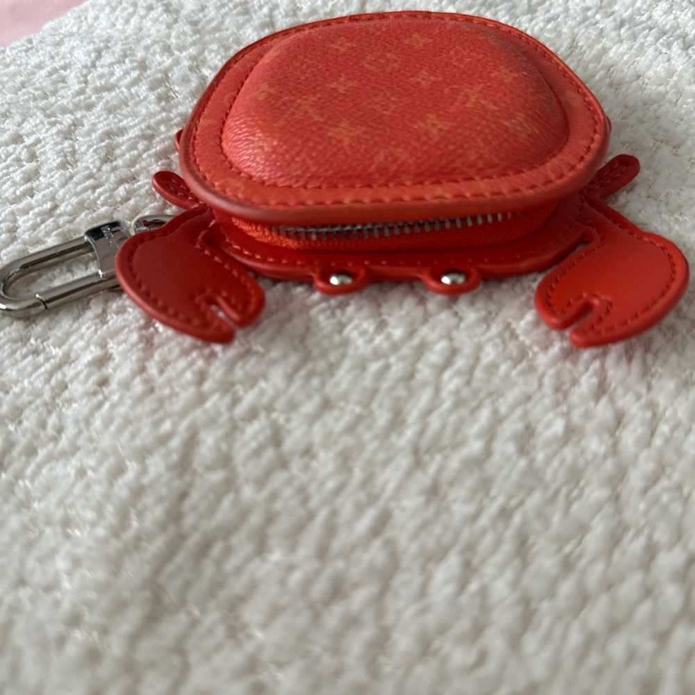 Louis Vuitton Red Crab Key Holder